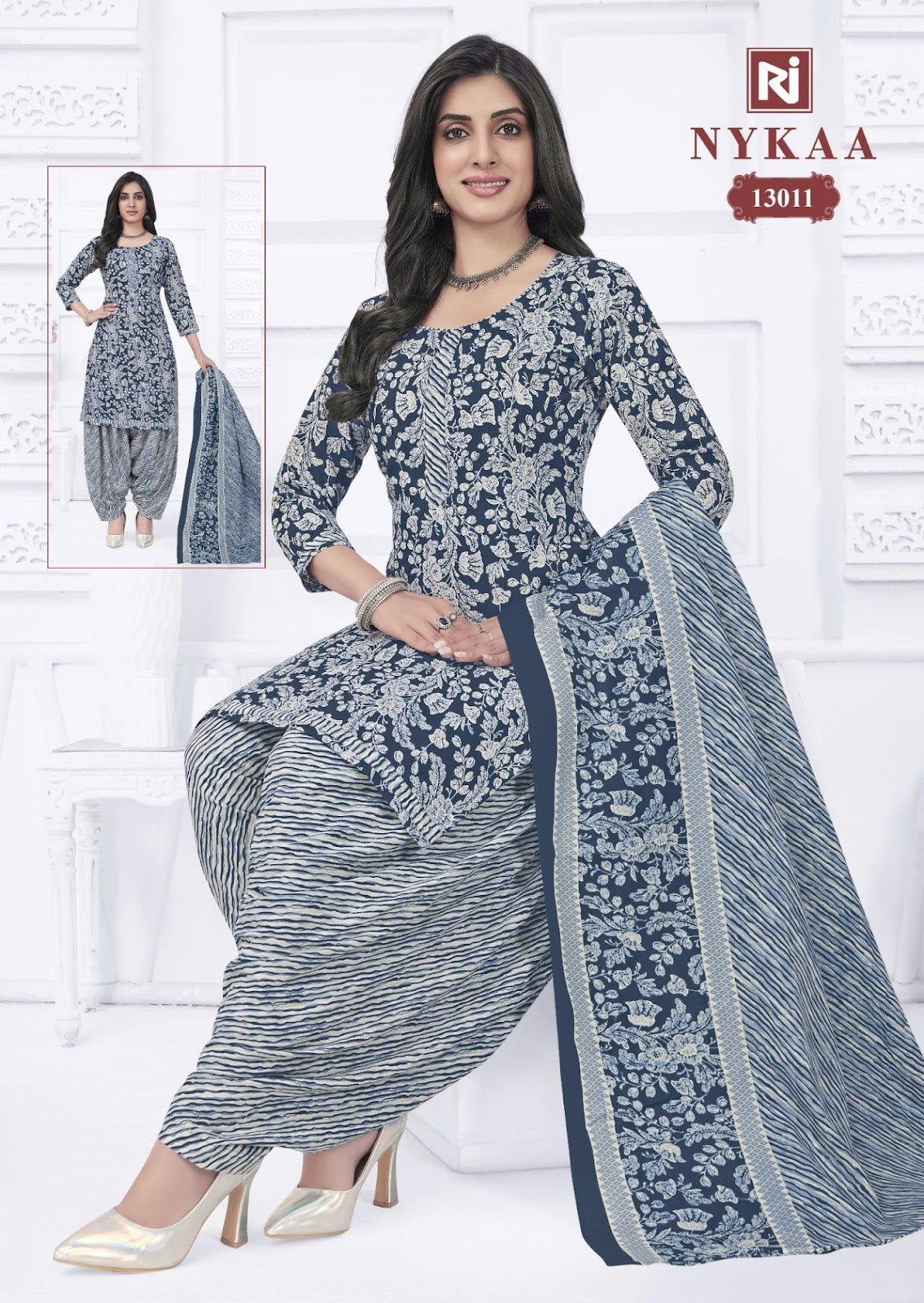 Nykaa Vol 13 Rajasthan Readymade Cotton Patiyala Suits Exporter Ahmedabad