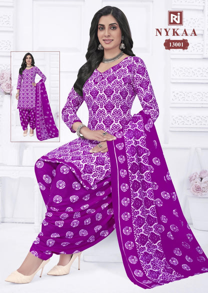 Nykaa Vol 13 Rajasthan Readymade Cotton Patiyala Suits Exporter Ahmedabad