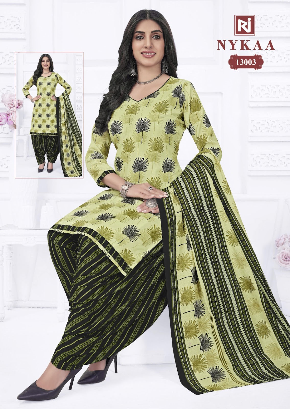 Nykaa Vol 13 Rajasthan Readymade Cotton Patiyala Suits Exporter Ahmedabad