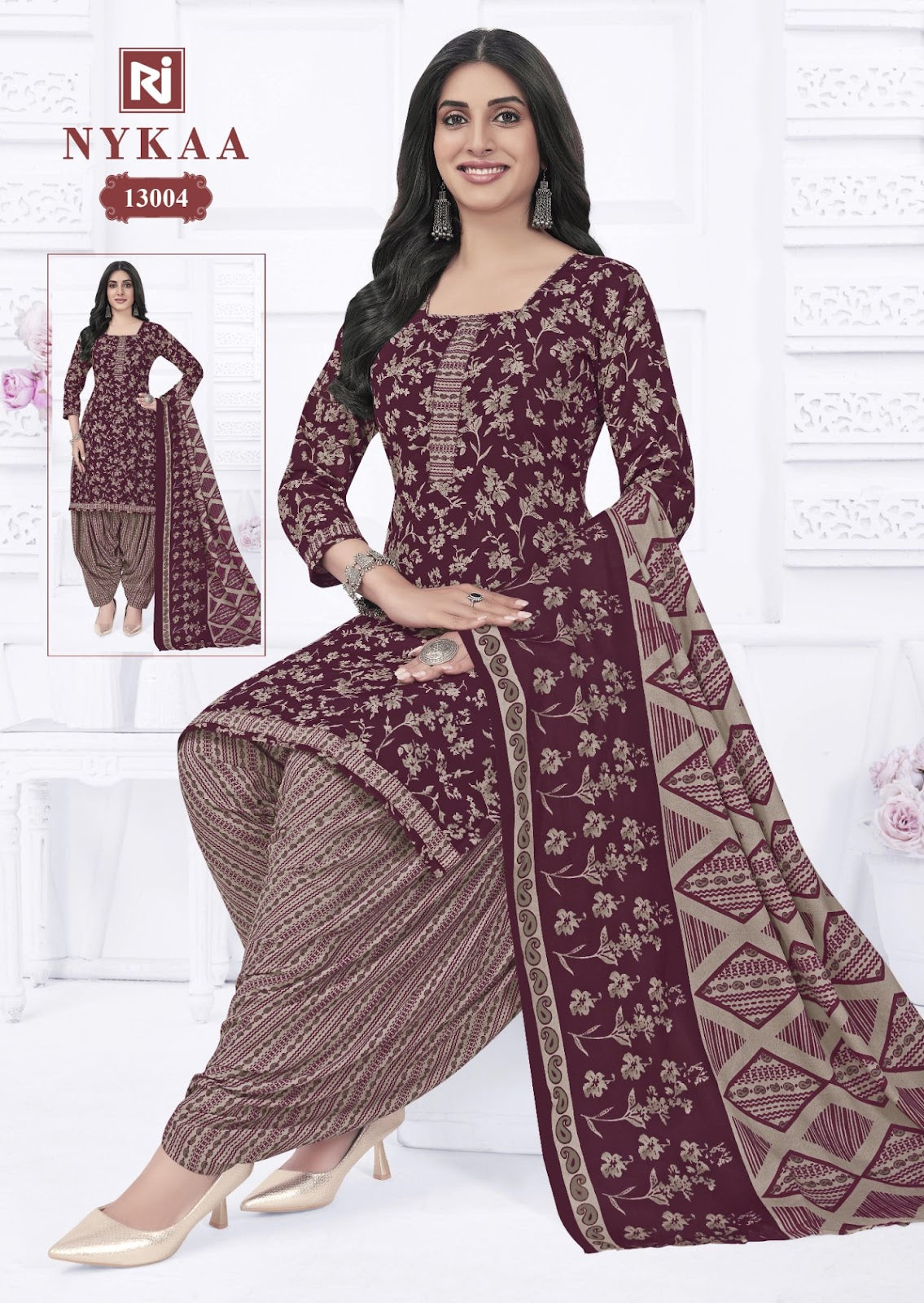 Nykaa Vol 13 Rajasthan Readymade Cotton Patiyala Suits Exporter Ahmedabad