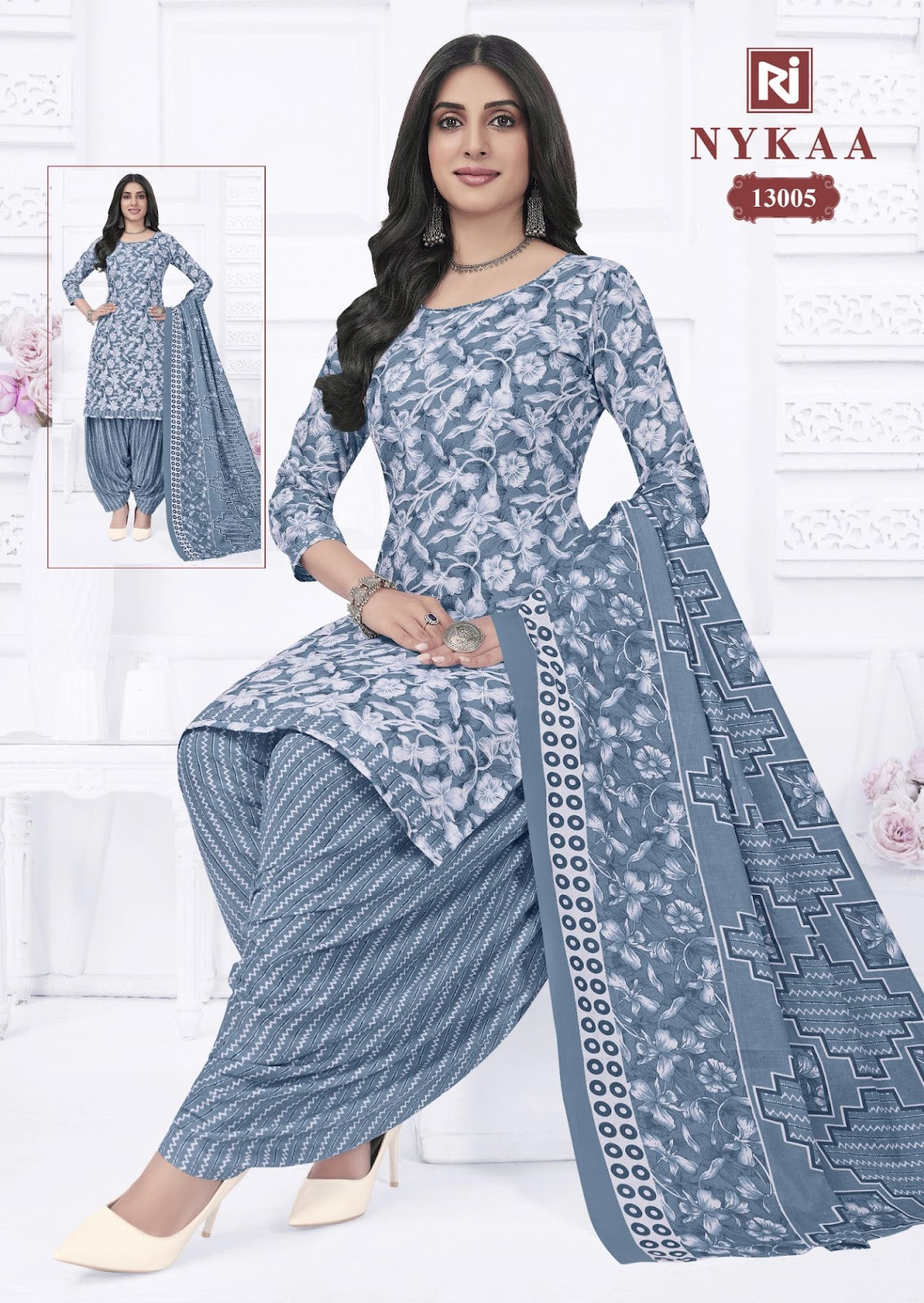 Nykaa Vol 13 Rajasthan Readymade Cotton Patiyala Suits Exporter Ahmedabad