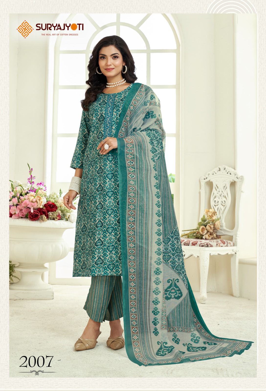 Nykaa Vol 2 Suryajyoti Modal Readymade Pant Style Suits Wholesale Price
