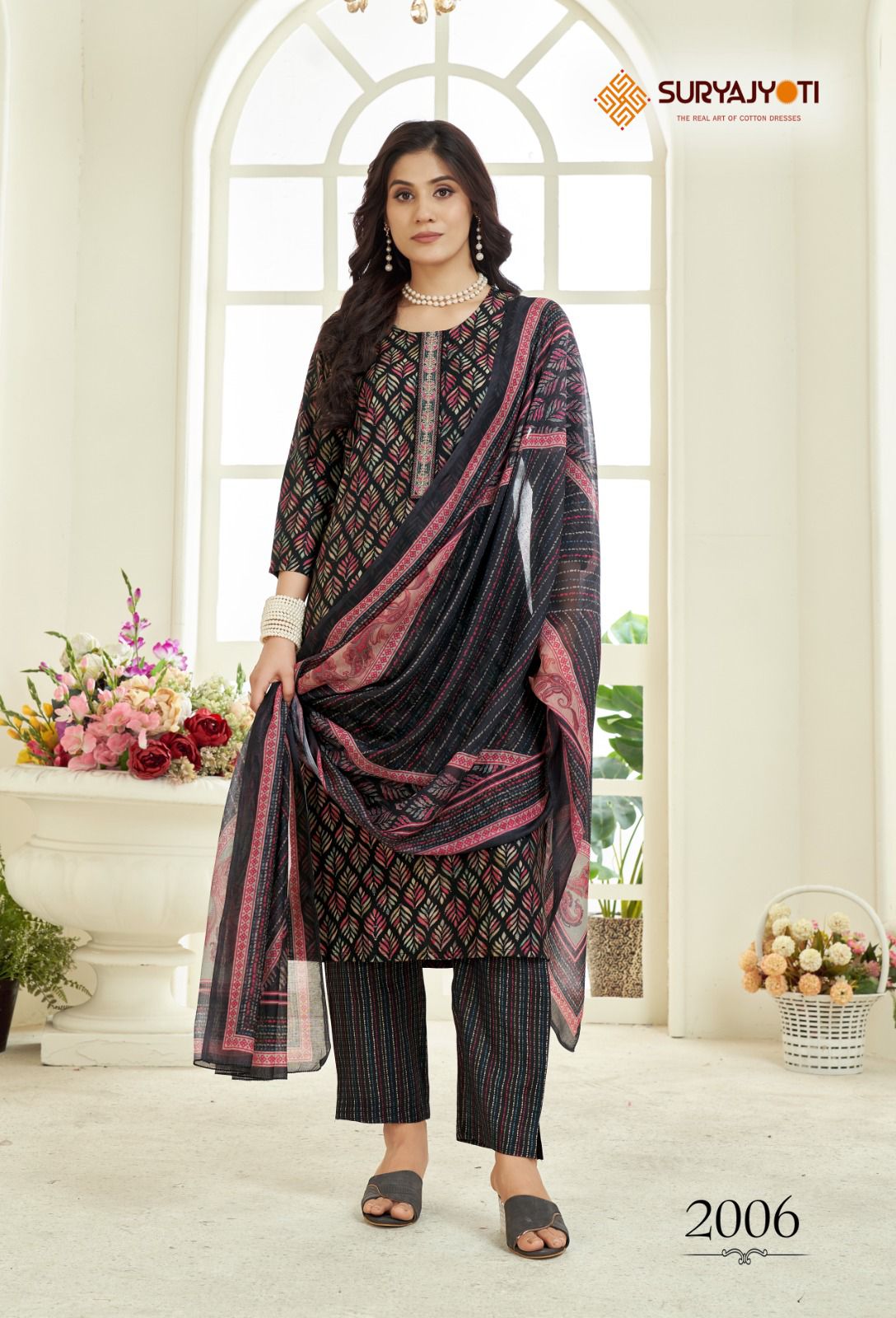 Nykaa Vol 2 Suryajyoti Modal Readymade Pant Style Suits Wholesale Price