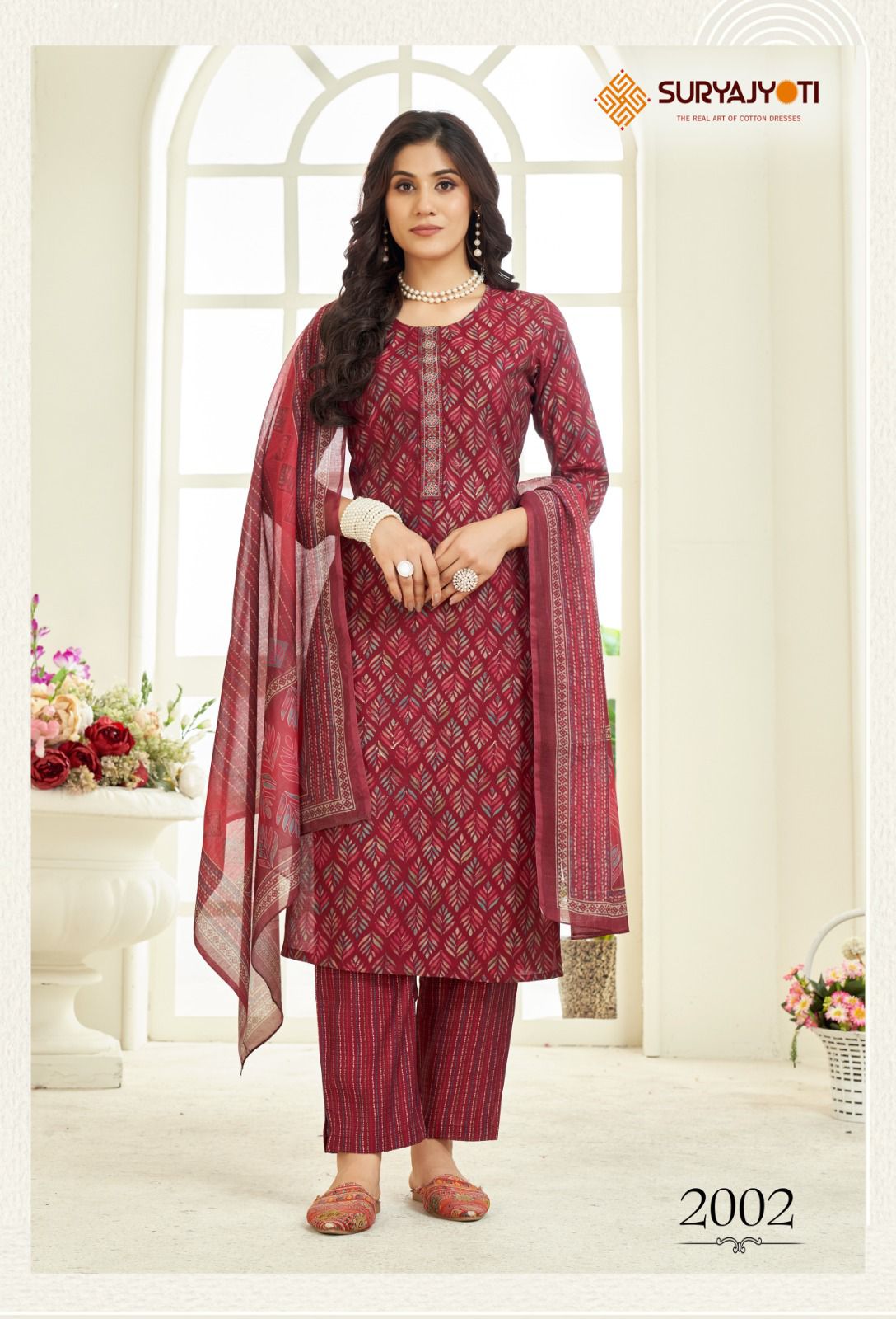 Nykaa Vol 2 Suryajyoti Modal Readymade Pant Style Suits Wholesale Price