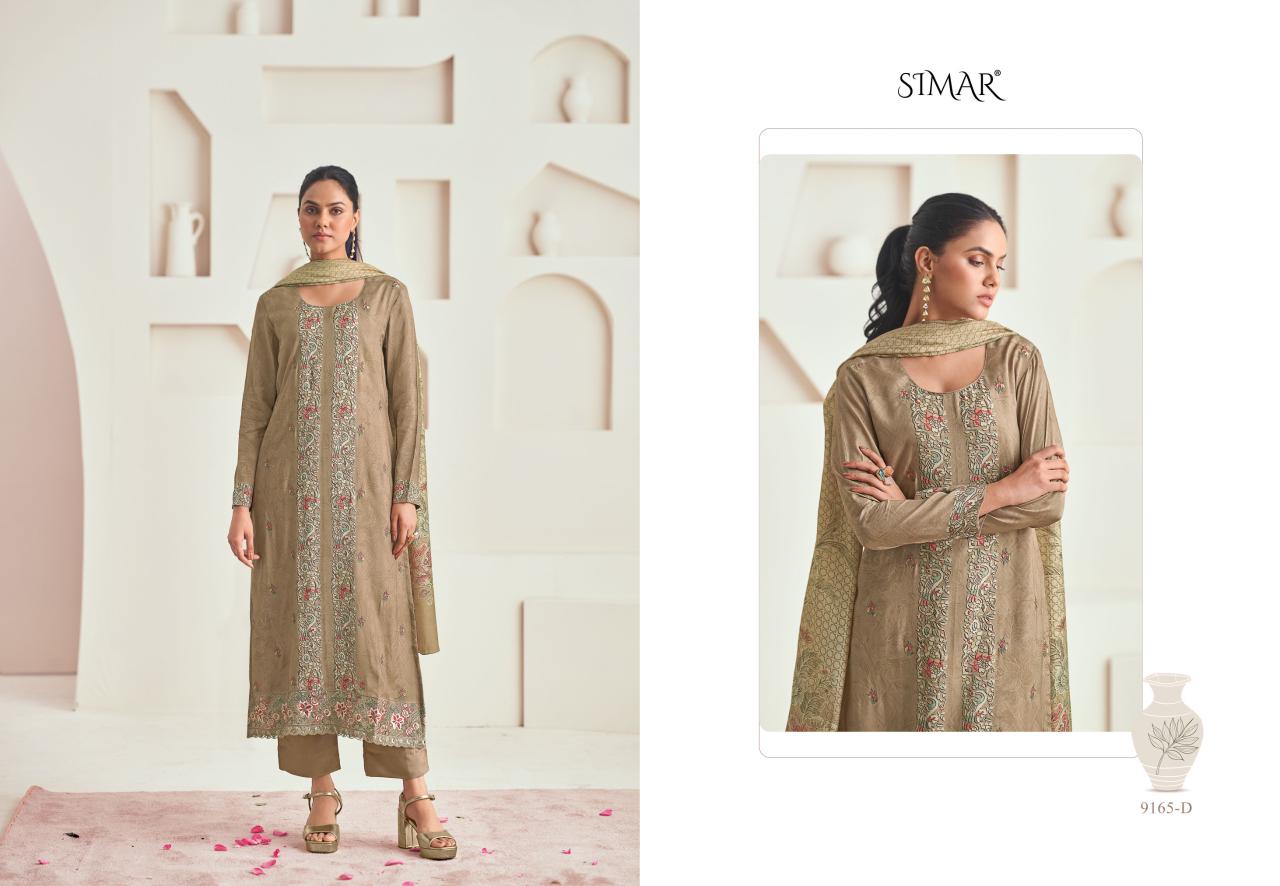 Nyra Simar Modal Muslin Pant Style Suits Manufacturer Gujarat