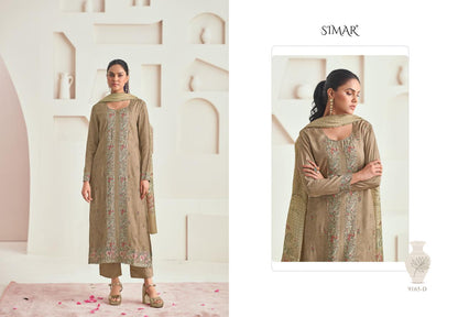 Nyra Simar Modal Muslin Pant Style Suits Manufacturer Gujarat