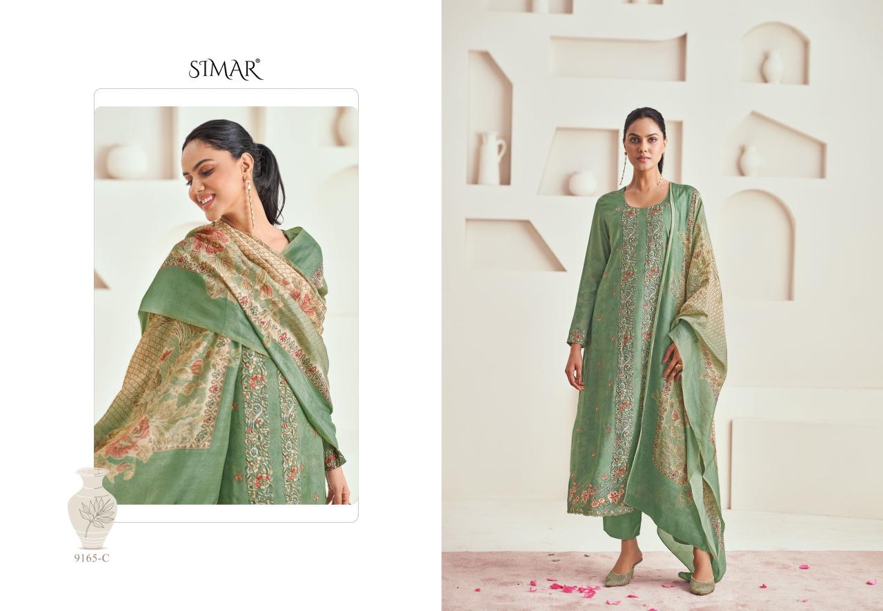 Nyra Simar Modal Muslin Pant Style Suits Manufacturer Gujarat