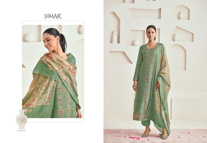 Nyra Simar Modal Muslin Pant Style Suits Manufacturer Gujarat