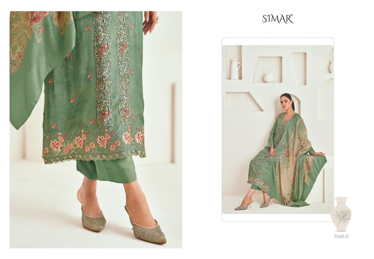 Nyra Simar Modal Muslin Pant Style Suits Manufacturer Gujarat