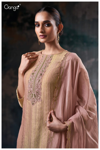Nyxie 3449 Ganga Premium Bemberg Plazzo Style Suits Manufacturer Ahmedabad