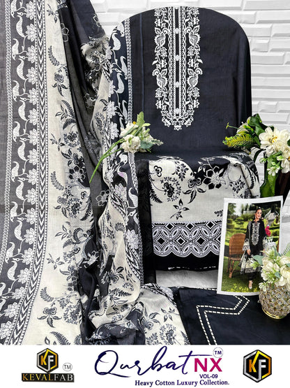 Qurbat Nx Vol 9 Keval Fab Cotton Open Images Karachi Salwar Suits Manufacturer Ahmedabad