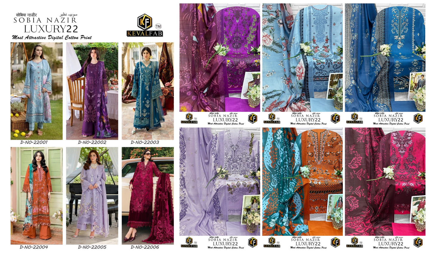 Sobia Nazir Luxury 22 Keval Fab Cotton Open Photos Karachi Salwar Suits Supplier India