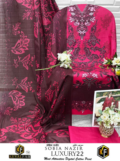 Sobia Nazir Luxury 22 Keval Fab Cotton Open Photos Karachi Salwar Suits Supplier India