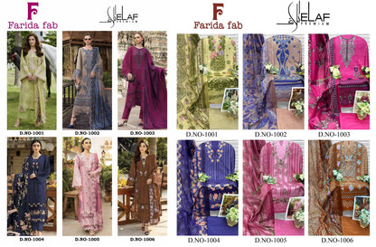 Elaf Premium Farida Fab Lawn Cotton Open Images Karachi Salwar Suits Wholesaler