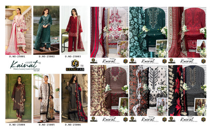 Kainat Vol 25 Keval Fab Mix Cotton Open Pic Karachi Salwar Suits Wholesaler Gujarat