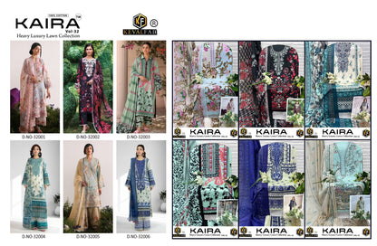 Kaira Vol 32 Keval Fab Lawn Cotton Open Images Karachi Salwar Suits Exporter Gujarat