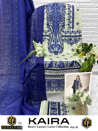 Kaira Vol 32 Keval Fab Lawn Cotton Open Images Karachi Salwar Suits Exporter Gujarat