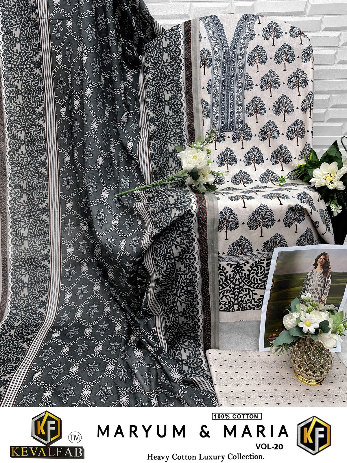 Maryum And Maria Vol 20 Keval Fab Cotton Open Pic Karachi Salwar Suits Wholesaler Ahmedabad