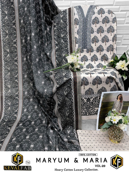 Maryum And Maria Vol 20 Keval Fab Cotton Open Pic Karachi Salwar Suits Wholesaler Ahmedabad