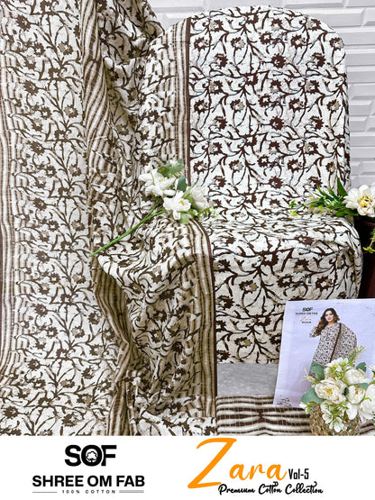 Zara Vol 5 Shree Om Open Pic Cotton Dress Material Wholesale Price