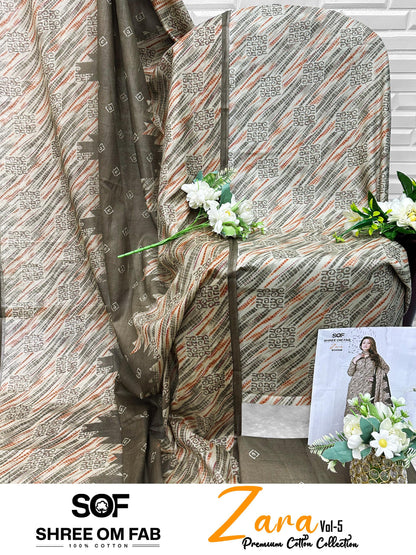 Zara Vol 5 Shree Om Open Pic Cotton Dress Material Wholesale Price