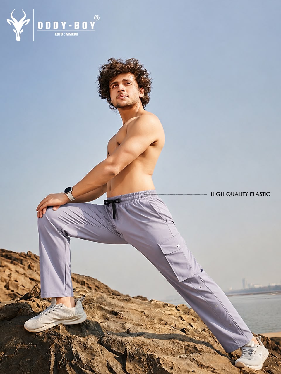 Ob-Bbm-1001-Mi Baggy Cargo Oddy Boy Tokyo Mens Pants Wholesale Price