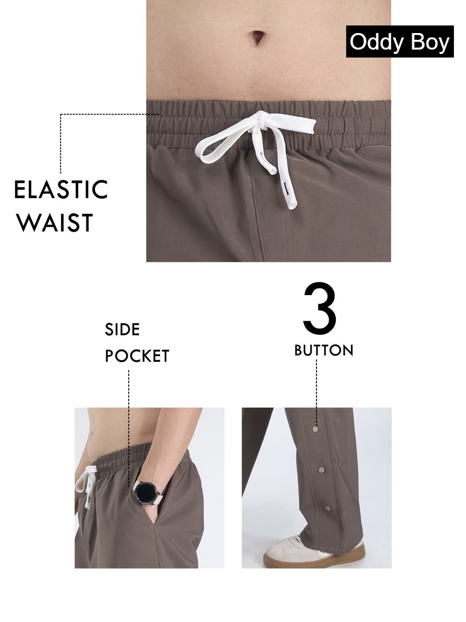 Ob-Bbm-1001-Mi Baggy Cargo Oddy Boy Tokyo Mens Pants Wholesale Price