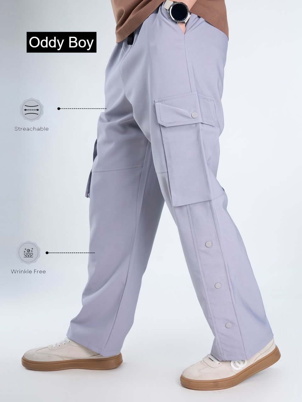 Ob-Bbm-1001-Mi Baggy Cargo Oddy Boy Tokyo Mens Pants Wholesale Price