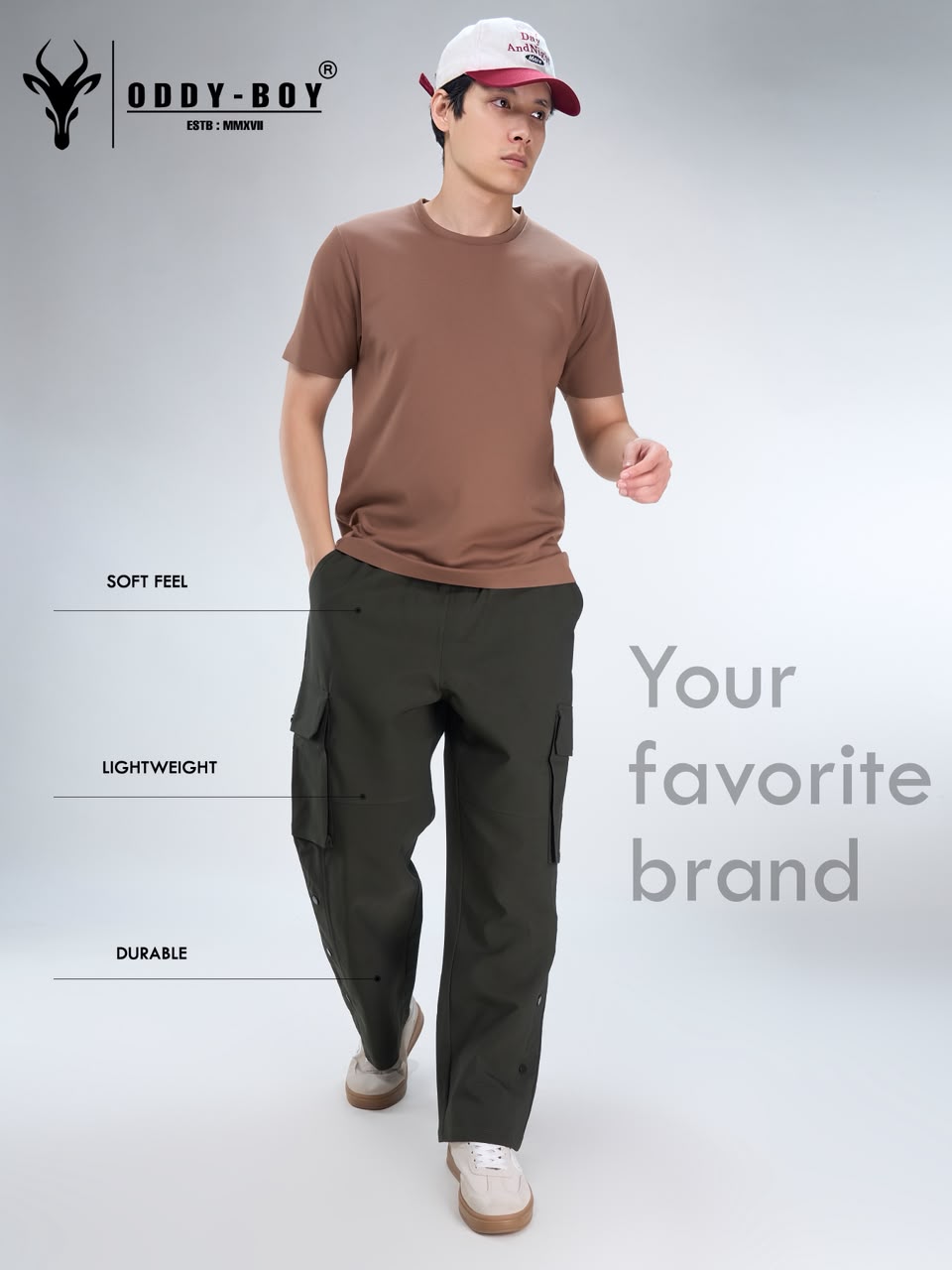 Ob-Bbm-1001-Mi Baggy Cargo Oddy Boy Tokyo Mens Pants Wholesale Price