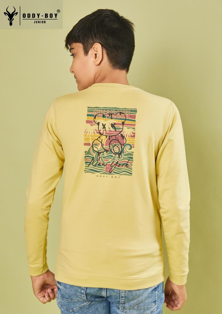 Obj 170 Ab Oddy Boy Lycra Looper Boys Tshirt Exporter Ahmedabad