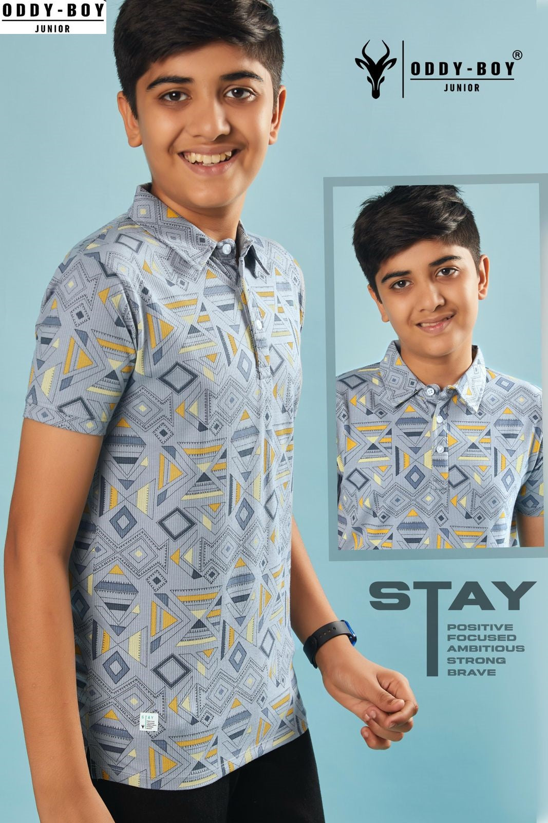Obj 171 Oddy Boy Aop Boys Tshirt Supplier Gujarat