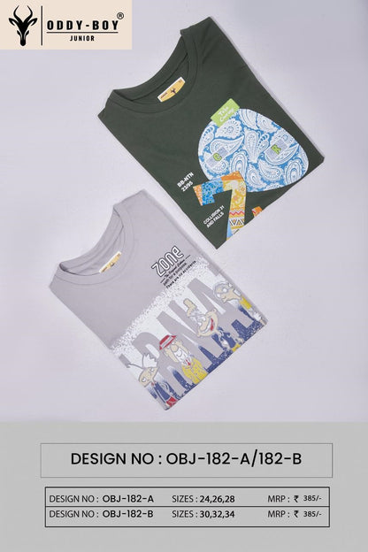 Obj 182 Ab Oddy Boy Tencil Boys Tshirt Supplier