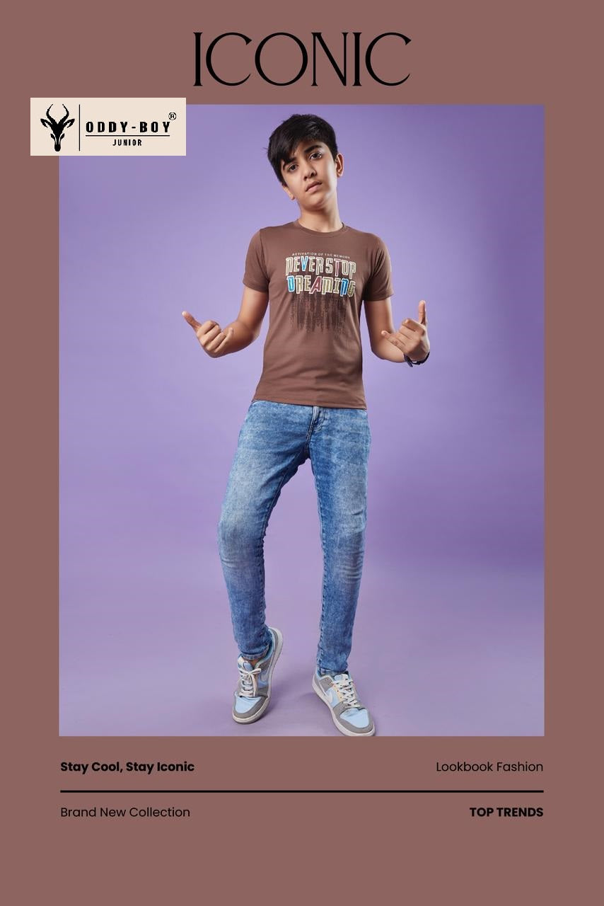 Obj 182 Ab Oddy Boy Tencil Boys Tshirt Supplier