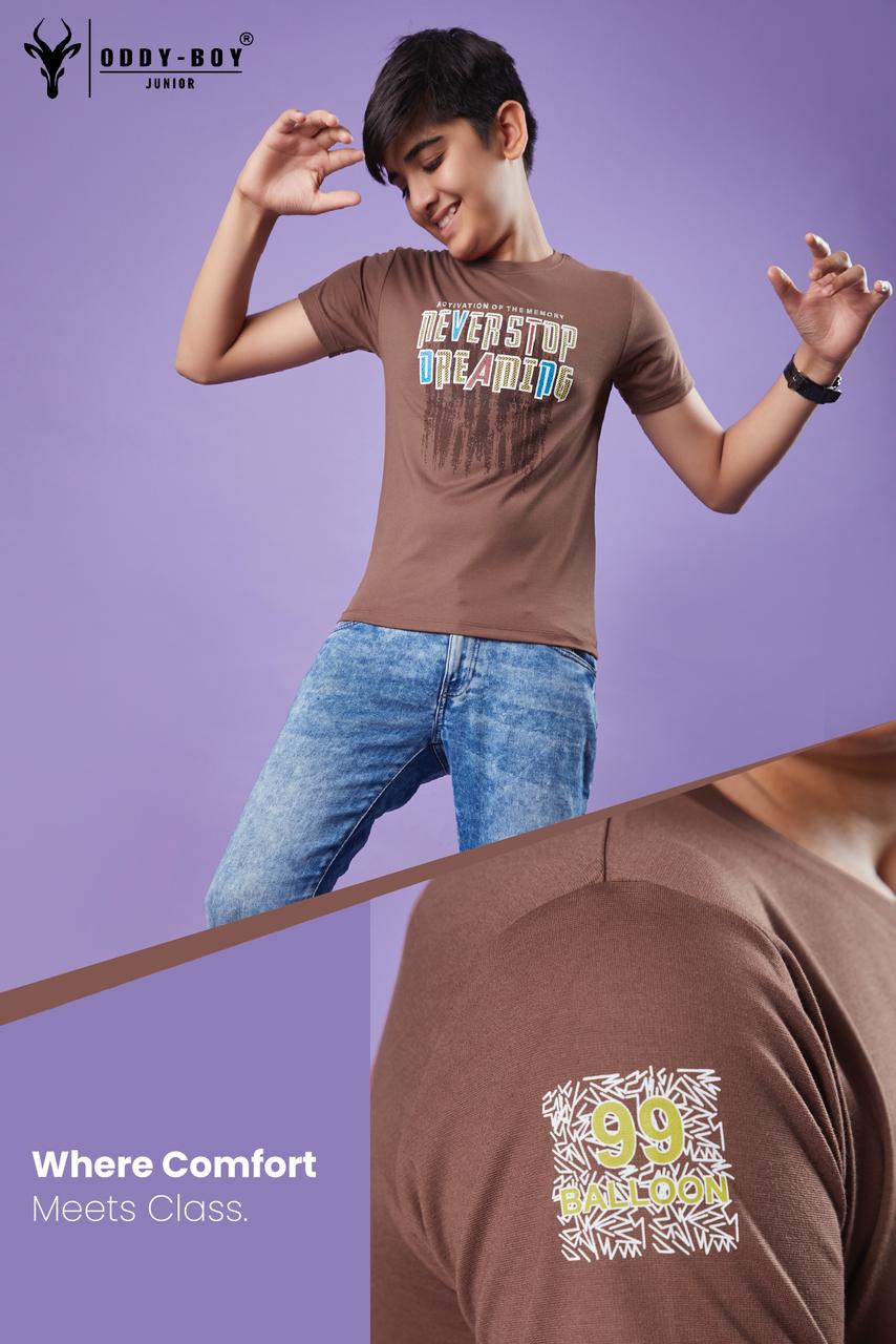 Obj 182 Ab Oddy Boy Tencil Boys Tshirt Supplier