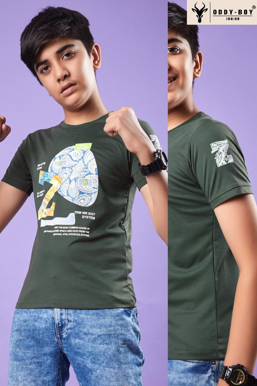 Obj 182 Ab Oddy Boy Tencil Boys Tshirt Supplier