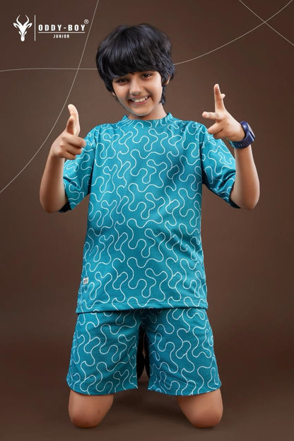 Obj 222 Ab Oddy Boy Aop Knit Boys Co Ord Set Wholesale Price