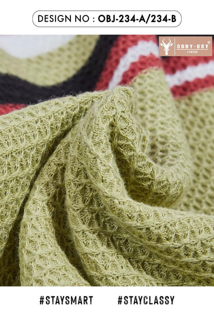 Obj 234 Ab Oddy Boy Striper Boys Tshirt Exporter India