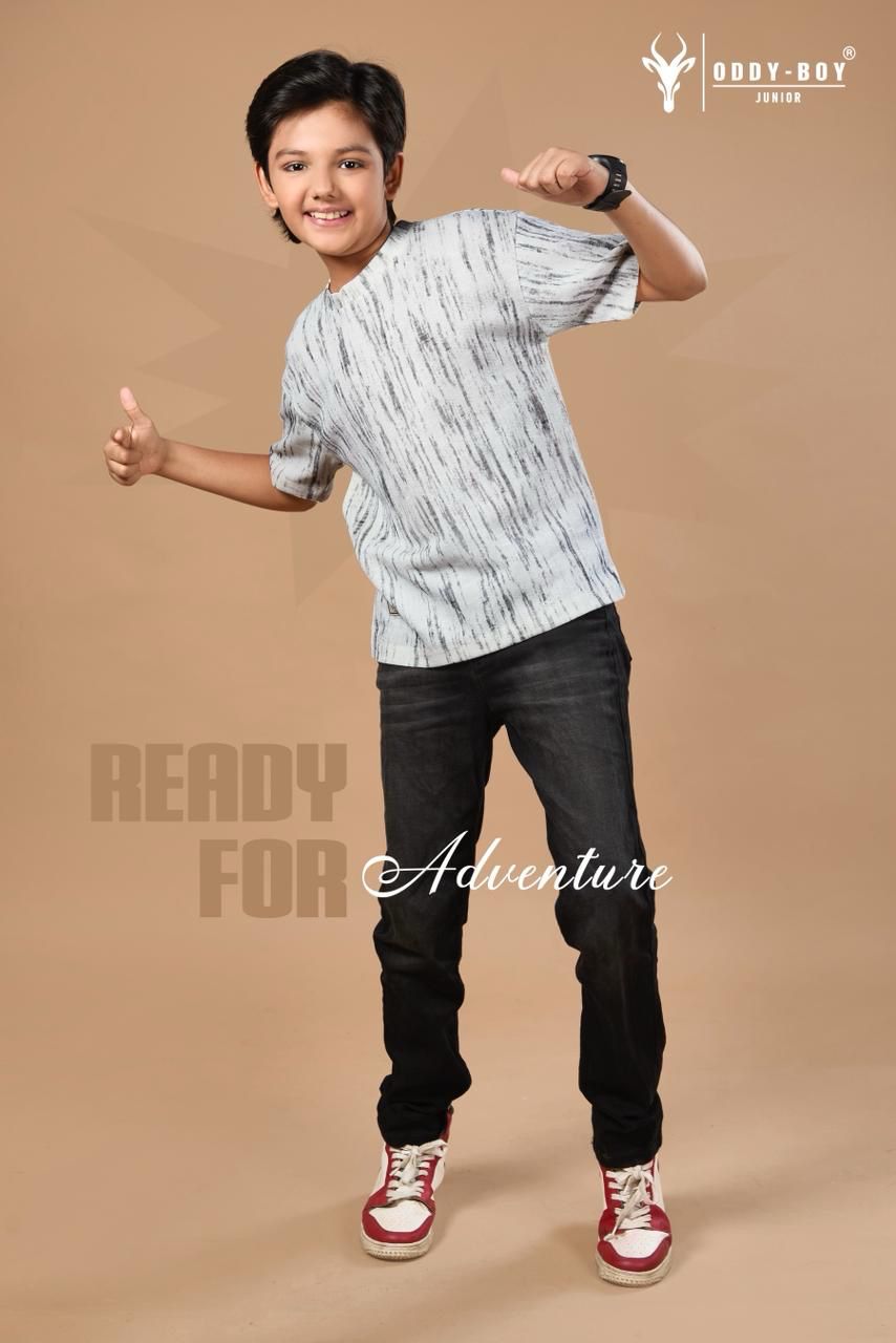 Obj 246 Ab Oddy Boy Imported Boys Tshirt Supplier Gujarat