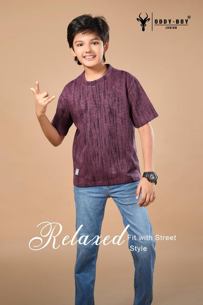 Obj 246 Ab Oddy Boy Imported Boys Tshirt Supplier Gujarat