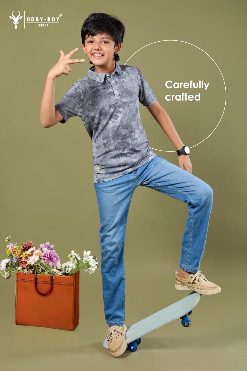 Obj 247 Ab Oddy Boy Imported Boys Tshirt Manufacturer India