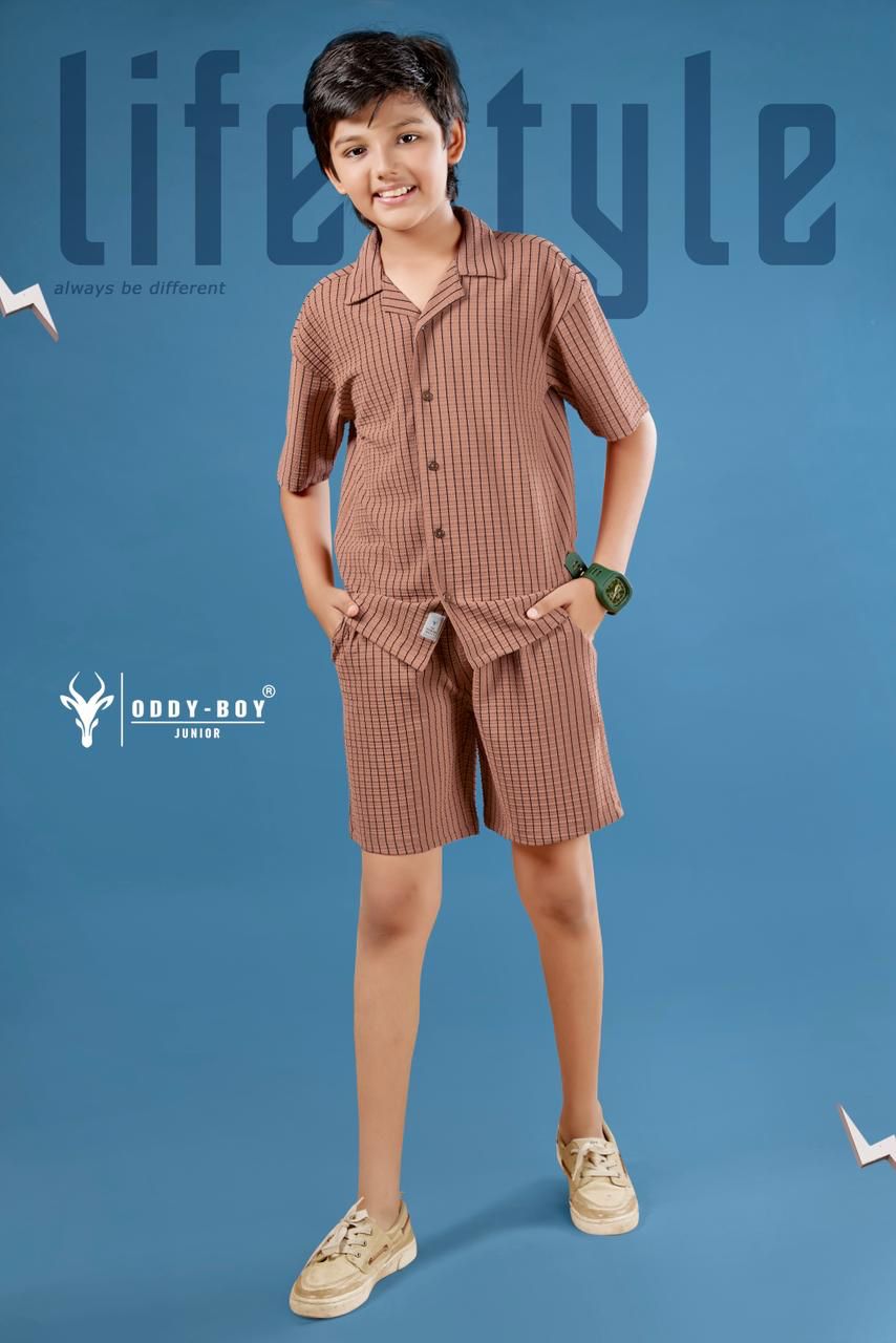 Obj 253 Ab Oddy Boy Knit Boys Co Ord Set Exporter Ahmedabad