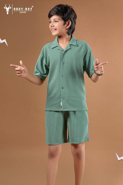 Obj 253 Ab Oddy Boy Knit Boys Co Ord Set Exporter Ahmedabad