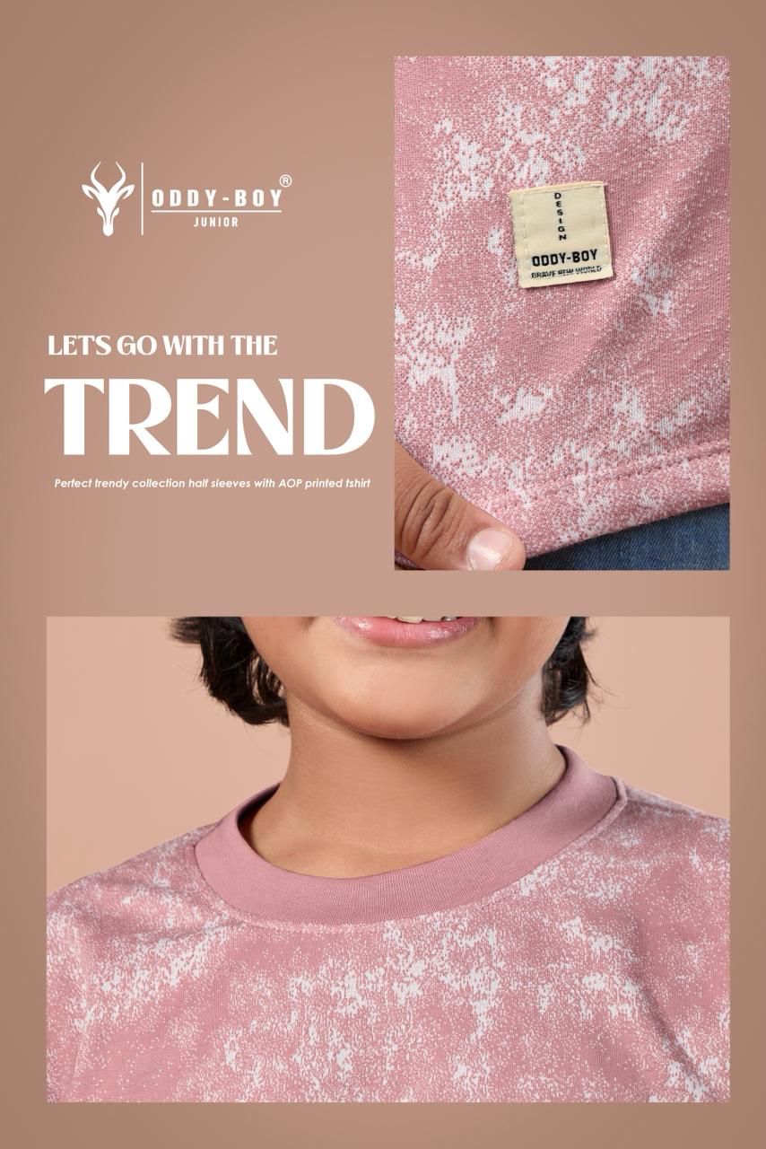 Obj 257 Ab Oddy Boy Imported Boys Tshirt Supplier Gujarat