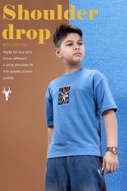 Obj 267 Ab Oddy Boy Looper Boys Tshirt Supplier Gujarat