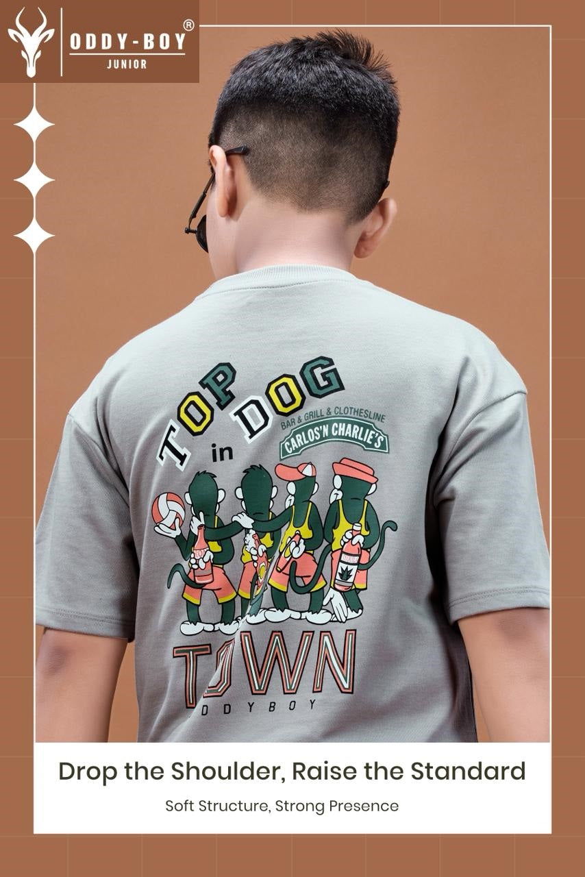 Obj 267 Ab Oddy Boy Looper Boys Tshirt Supplier Gujarat