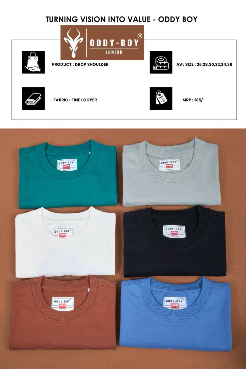 Obj 267 Ab Oddy Boy Looper Boys Tshirt Supplier Gujarat