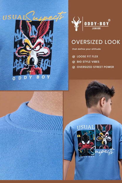 Obj 267 Ab Oddy Boy Looper Boys Tshirt Supplier Gujarat
