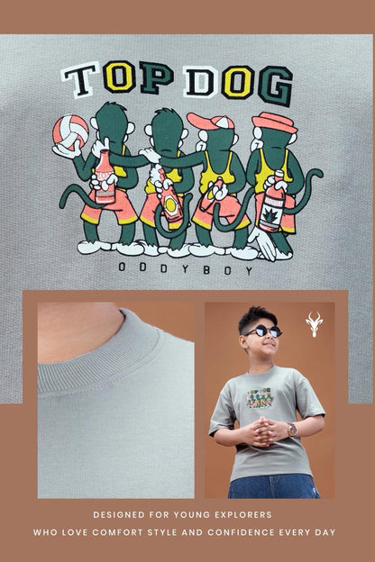 Obj 267 Ab Oddy Boy Looper Boys Tshirt Supplier Gujarat