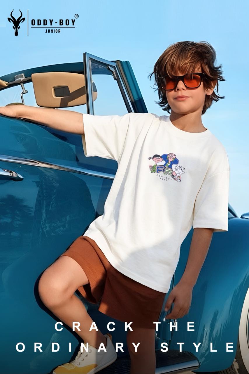 Obj 267 Ab Oddy Boy Looper Boys Tshirt Supplier Gujarat