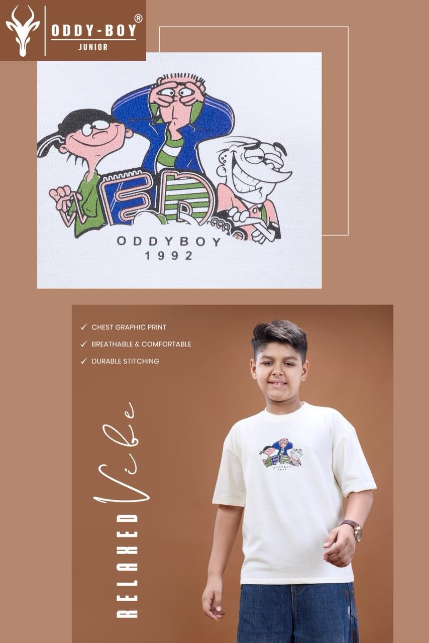 Obj 267 Ab Oddy Boy Looper Boys Tshirt Supplier Gujarat